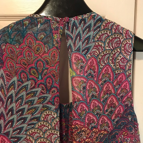 Sold‼️MSK Women’s Mini Sleeveless Dress Multi - Picture 6 of 8